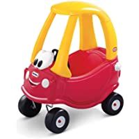 Little Tikes Auto Cozy Coupe 30 Aniversario - Para Montarse- con Bocina que Funciona- Interruptor de Encendido y Tapa de…